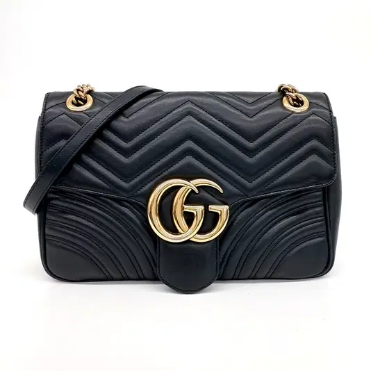 Gucci Marmont Matelassé Shoulder Bag (443496)-Hover-Image