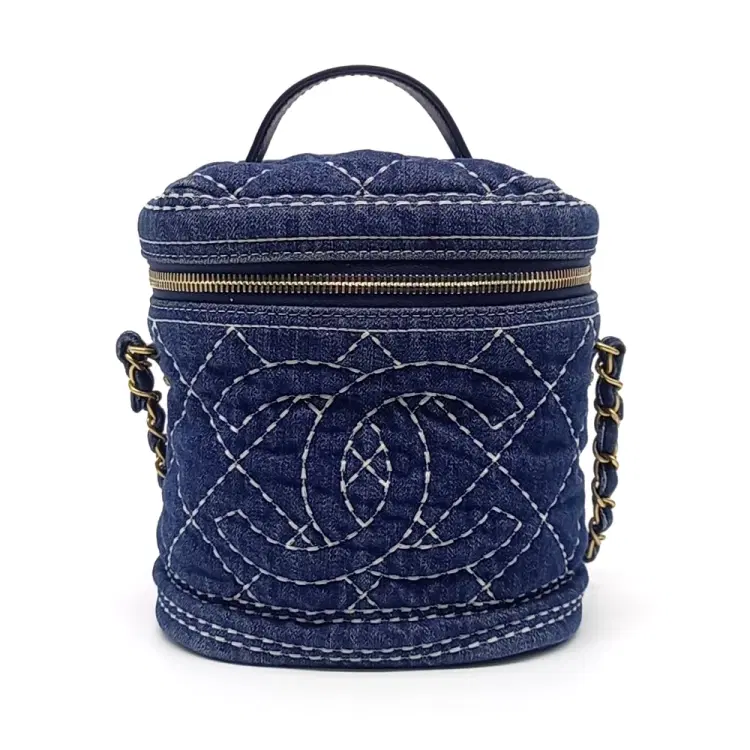 Chanel Denim Vanity Bag-Hover-Image