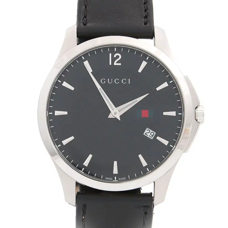 Gucci G Timeless Steel Watch (126.3)-Hover-Image