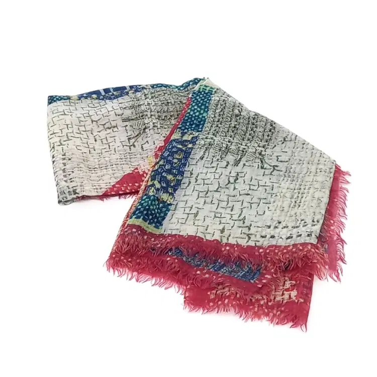 Chanel cashmere shawl and muffler-Hover-Image
