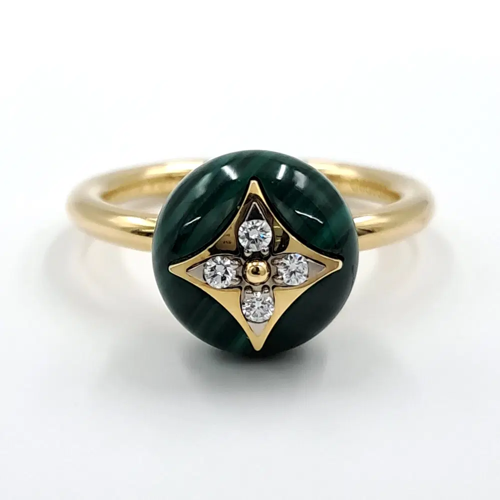 Louis Vuitton Diamond B Blossom Ring