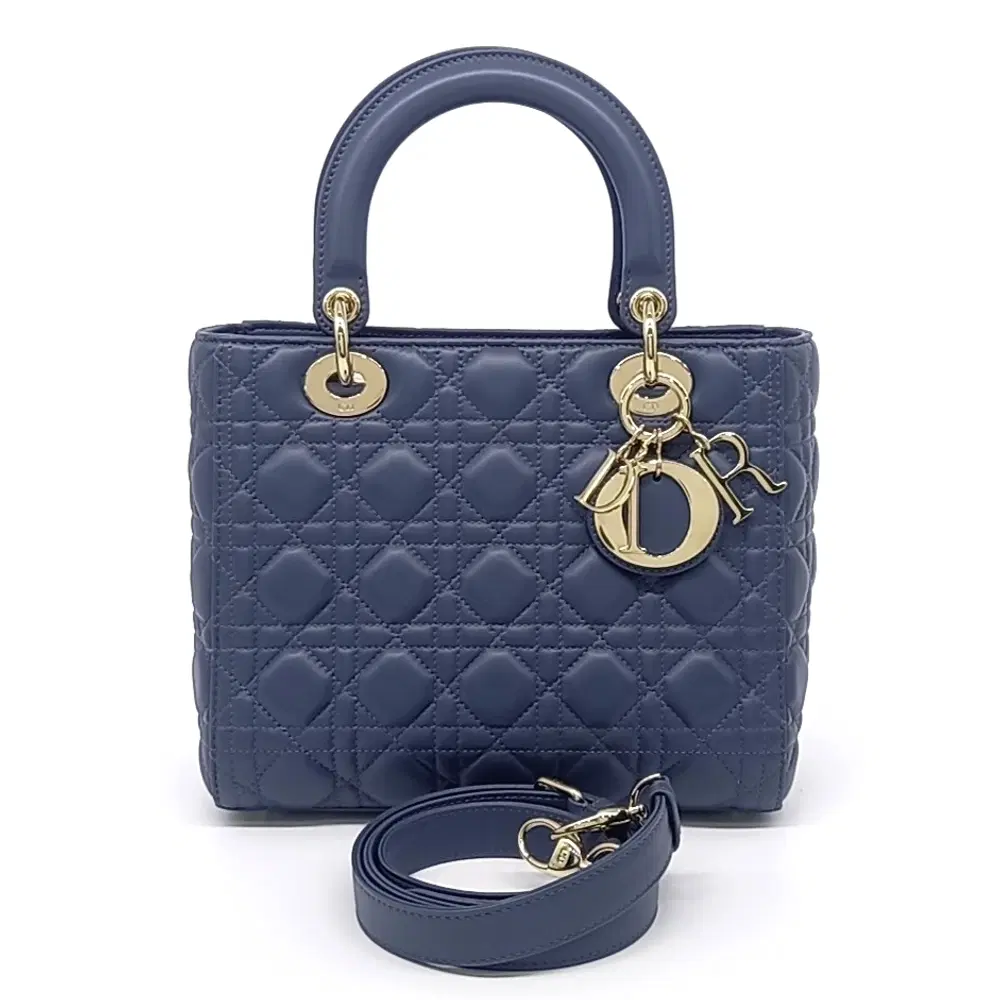 Christian Dior Cannage Lady Bag Medium M0565ONGE