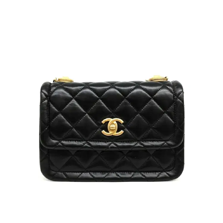 Chanel Button-On Top Crossbody Bag-Hover-Image