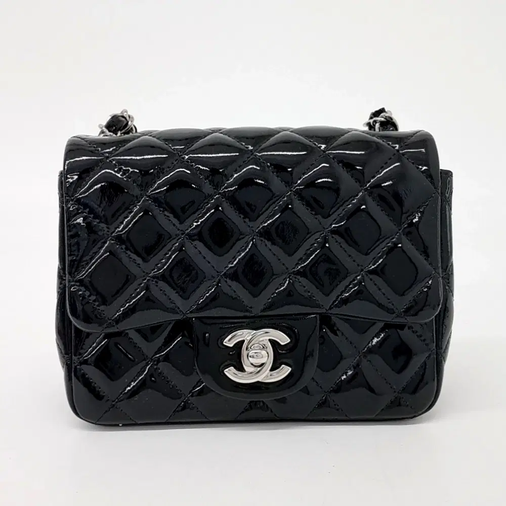 Chanel Patent Petit Sac Crossbody Bag