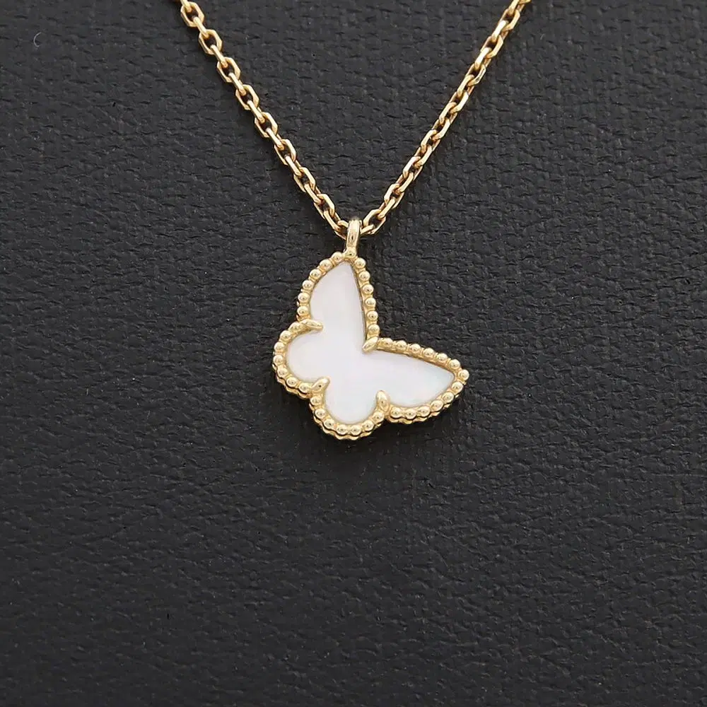 Van Cleef & Arpels Sweet Alhambra Butterfly Necklace