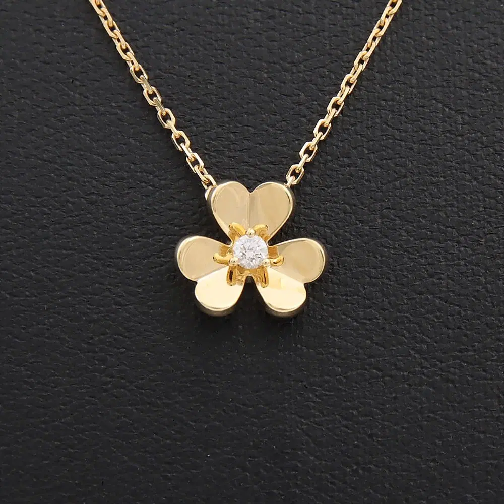 Van Cleef & Arpels Diamond Mini Frivole Necklace