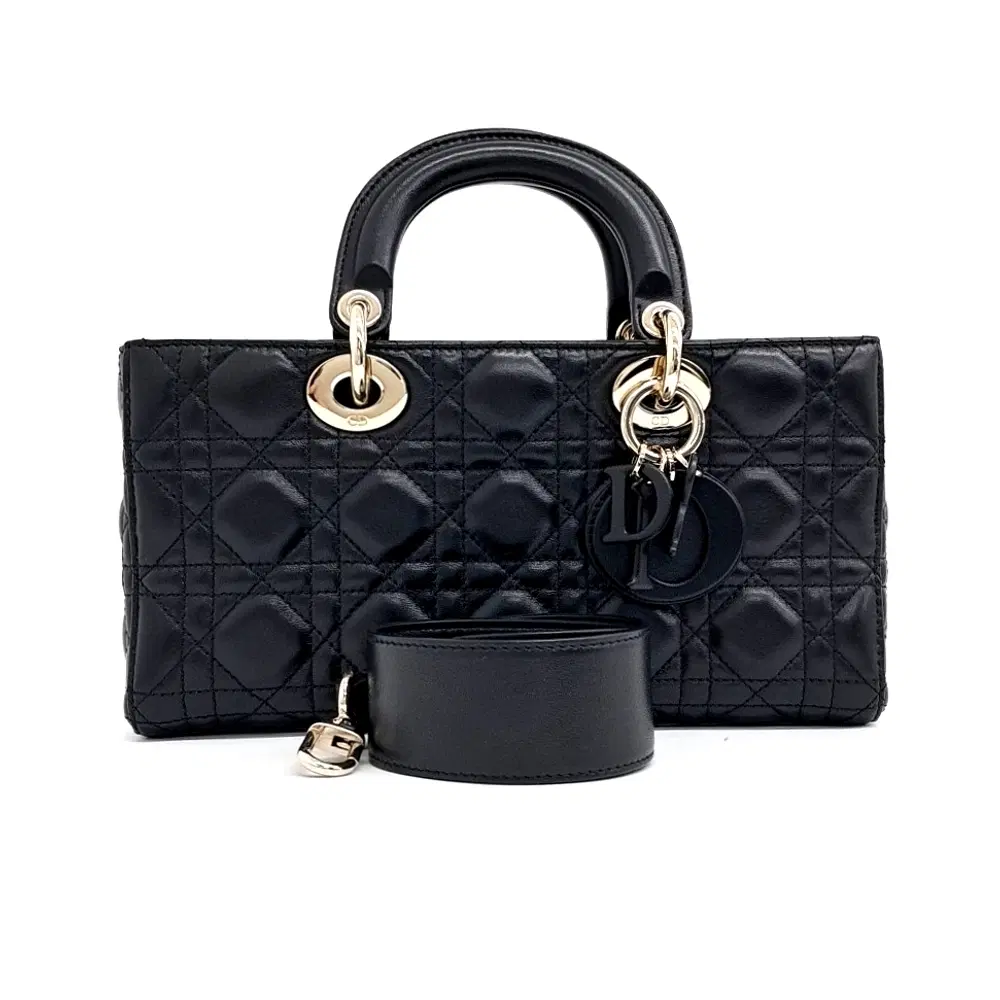 Christian Dior Cannage tote and shoulder bag