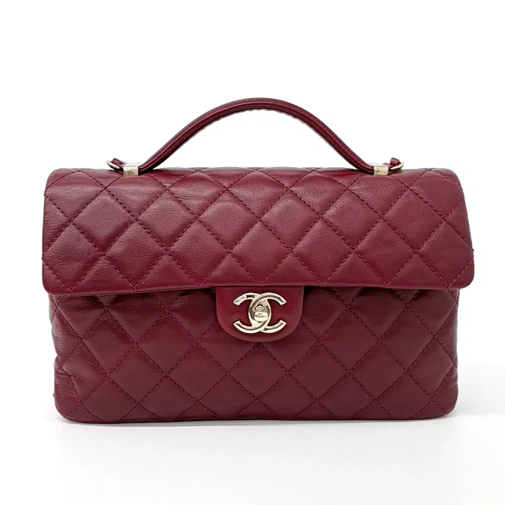 Chanel top handle chain shoulder bag