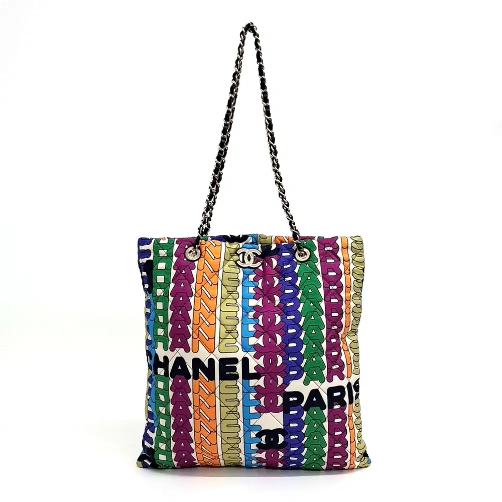 Chanel multi-chain shoulder bag
