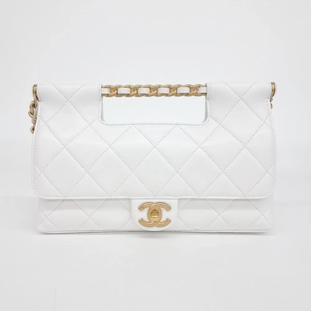 Chanel top-handle flap bag