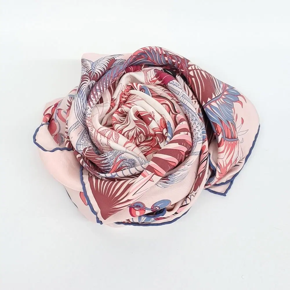 Hermes silk scarf