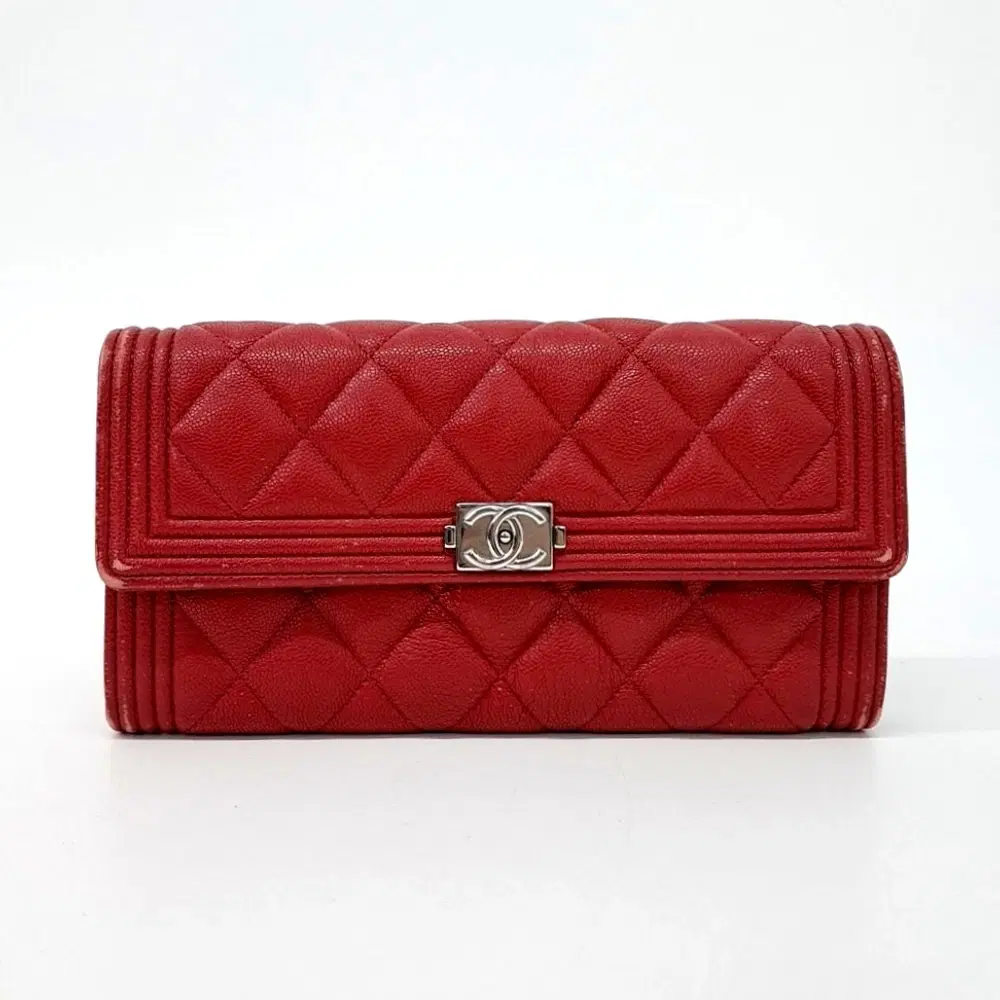 Chanel caviar long wallet