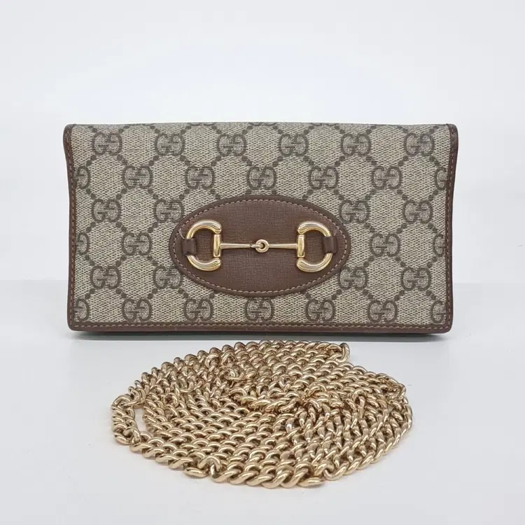 Gucci 1955 Horsebit Chain Long Wallet (621892)-Hover-Image