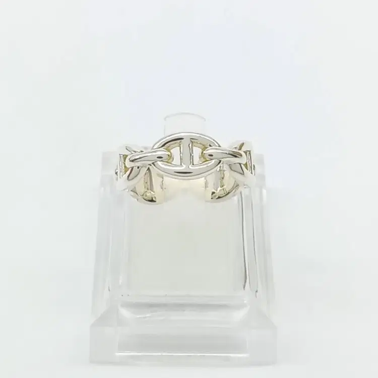 Hermes silver chandelier ring-Hover-Image