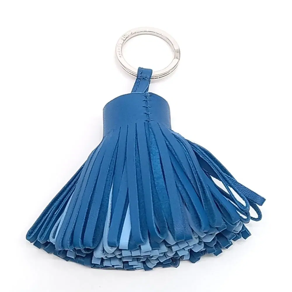 Hermes Carmen tassel keyring