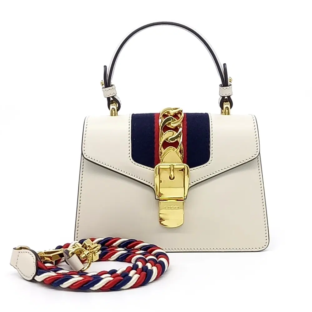 Gucci Sylvie Mini Tote and Crossbody Bag (470270)