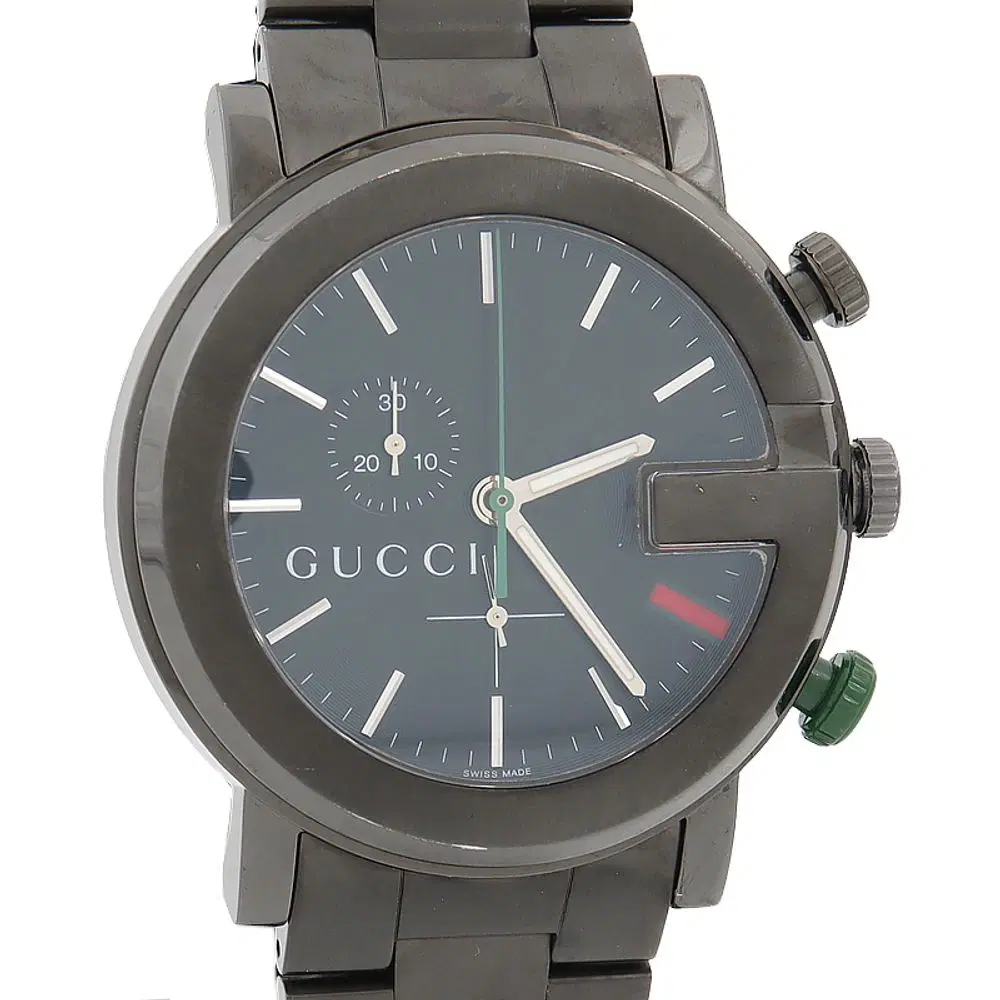 Gucci G Chrono Steel Watch (101M)