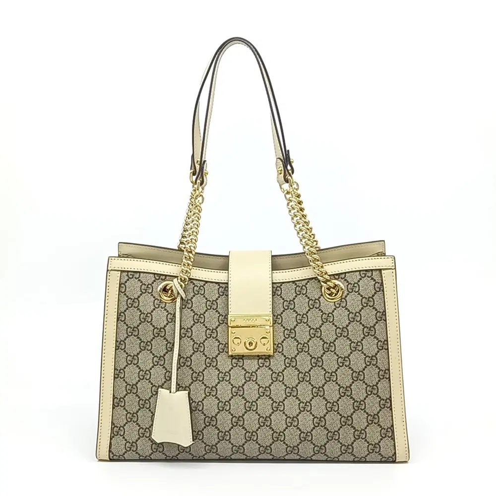 Gucci Supreme Padlock Shoulder Bag (479197)