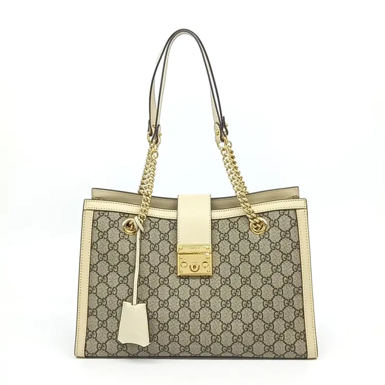 Gucci Supreme Padlock Shoulder Bag (479197)-Hover-Image