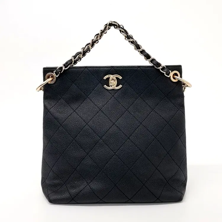 Chanel Caviar Chain Tote and Shoulder Bag-Hover-Image