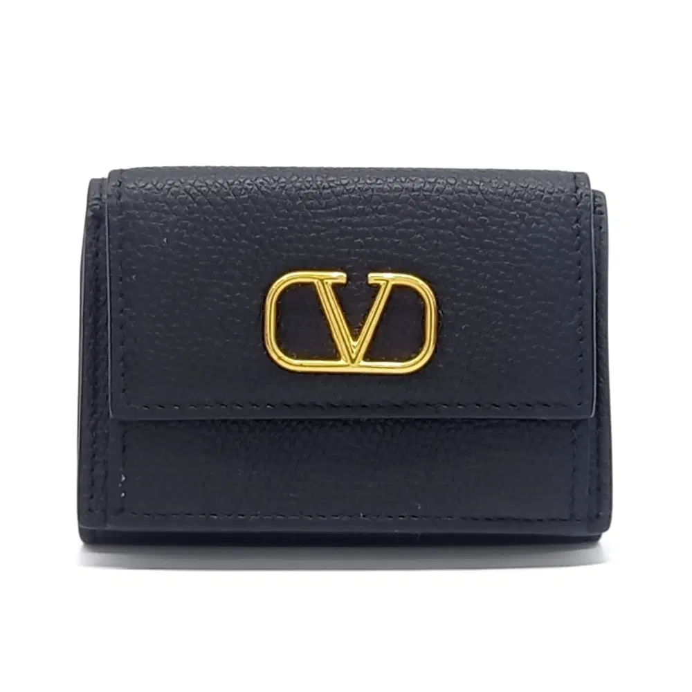 Valentino V-logo half wallet