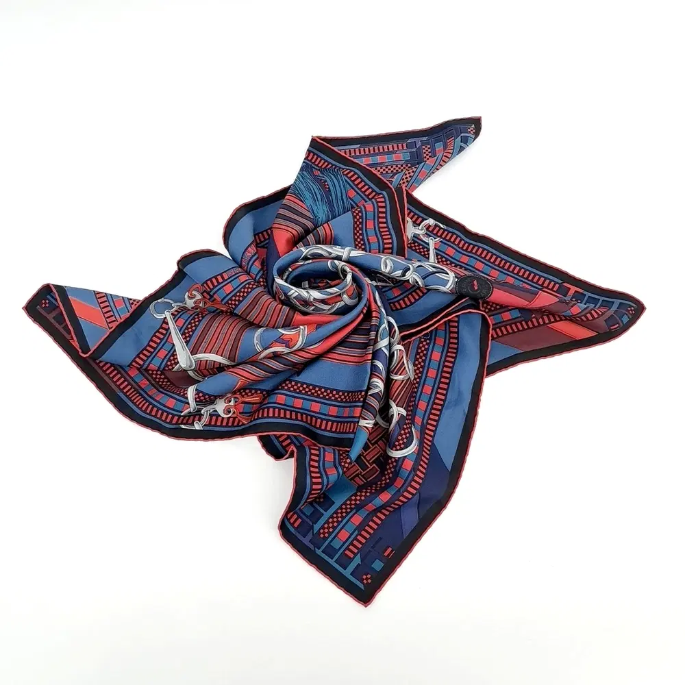 Hermes silk scarf
