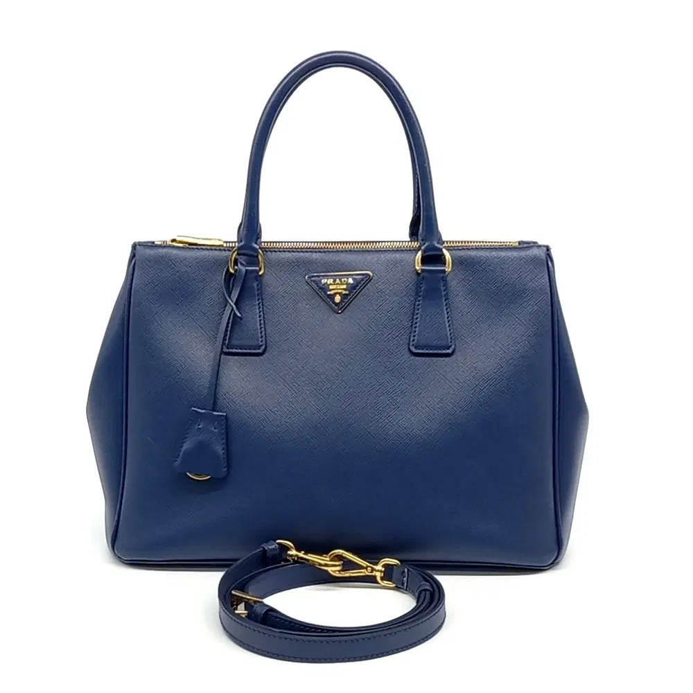 Prada Saffiano Luxe Tote and Shoulder Bag (1BA274)