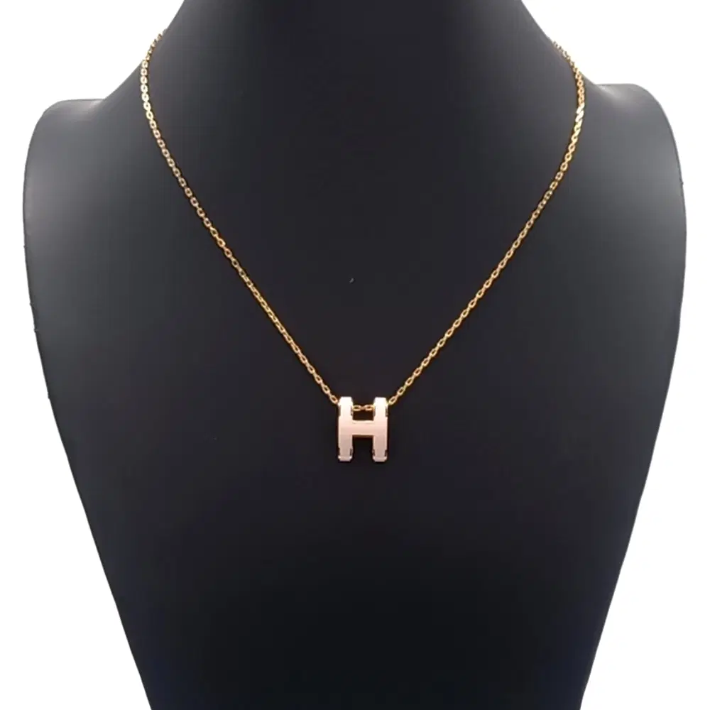 Hermes Pop H necklace
