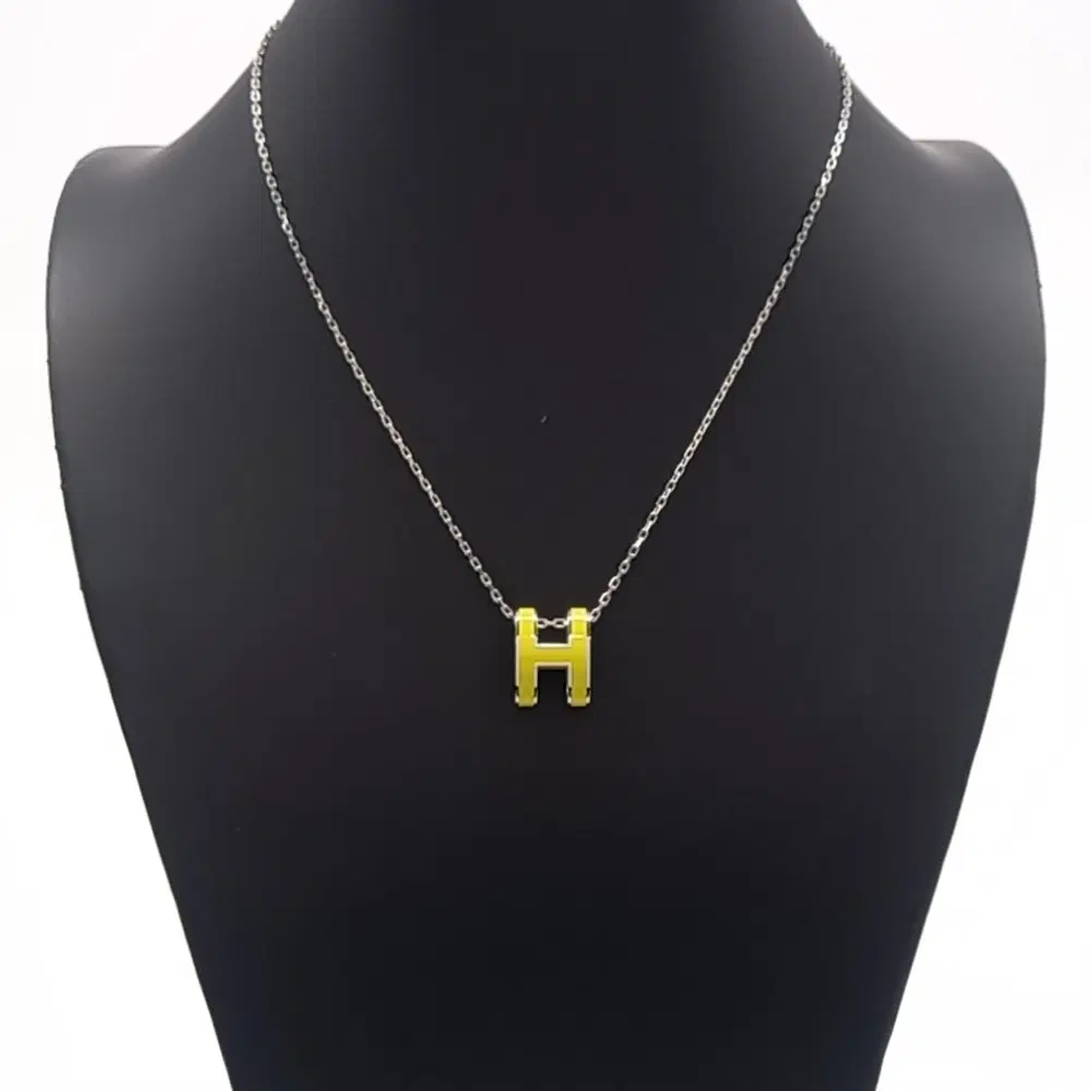 Hermes Pop H necklace