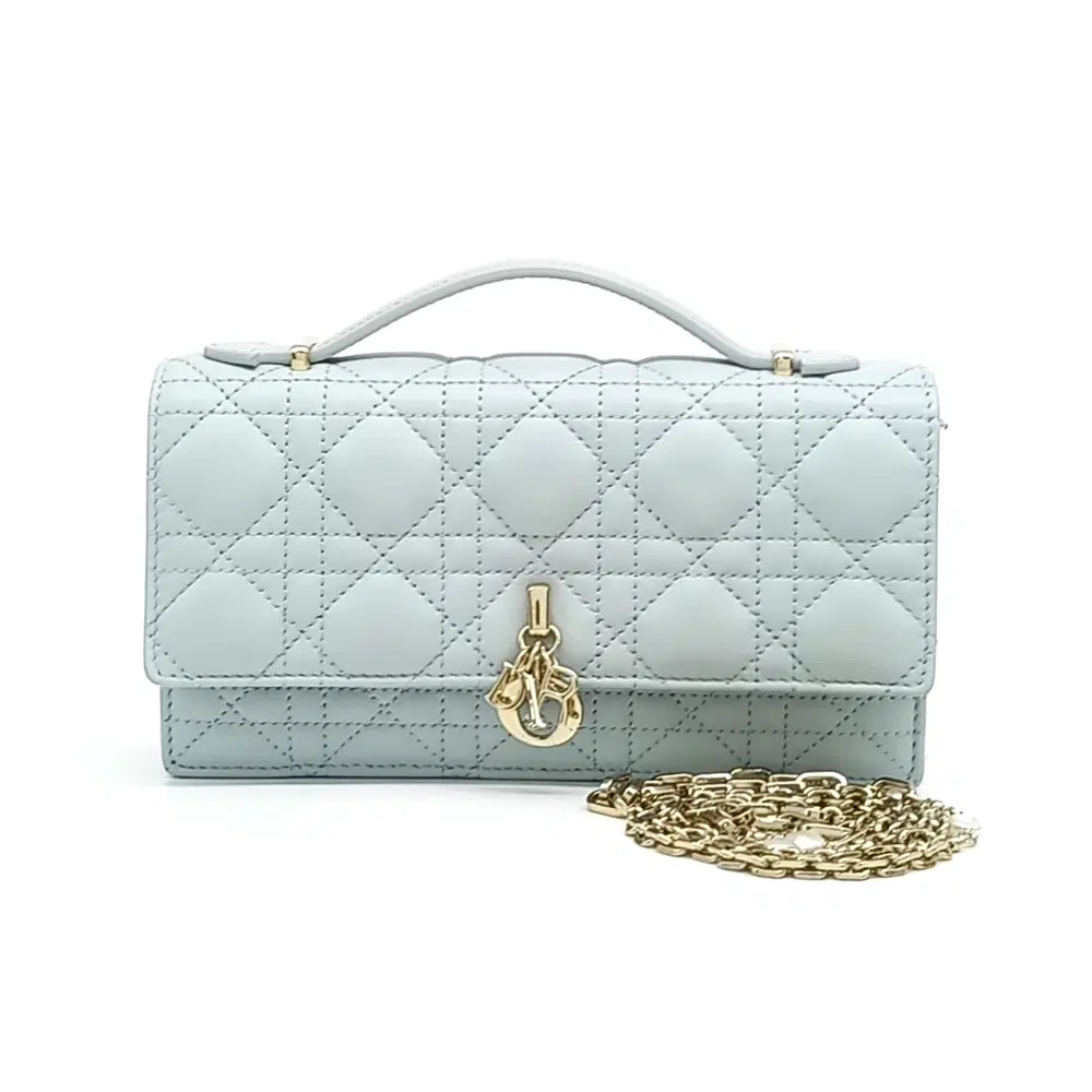 Christian Dior Miss Dior Top Handle Clutch and Crossbody Bag