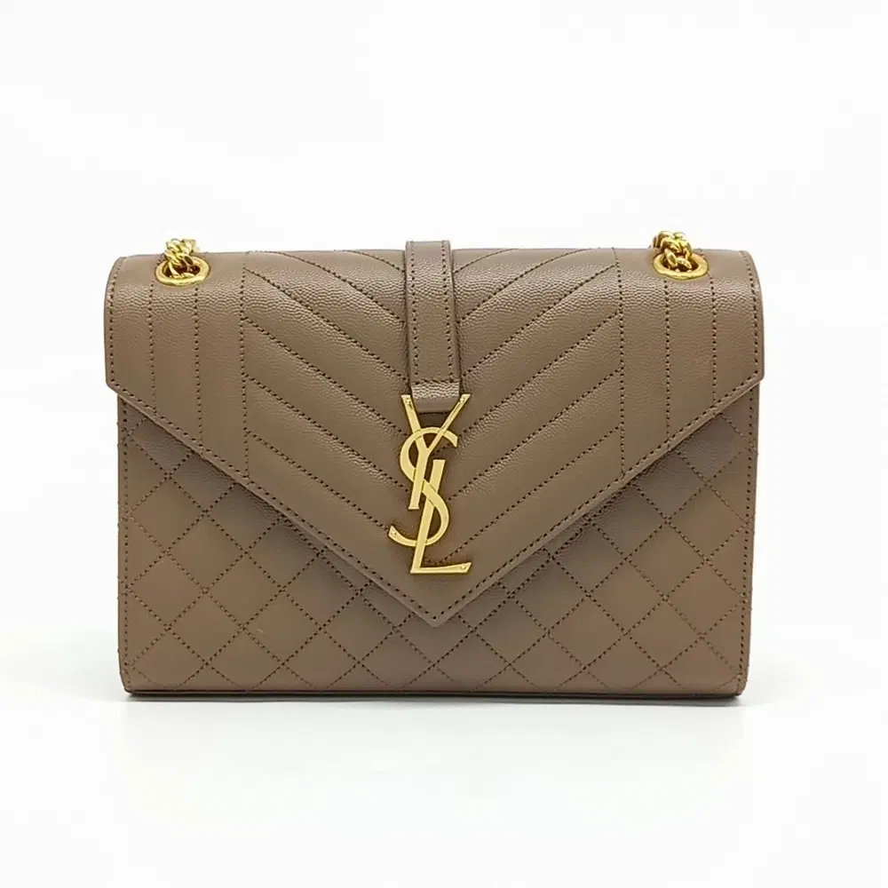 Saint Laurent Envelope Chain Shoulder Bag (600185)