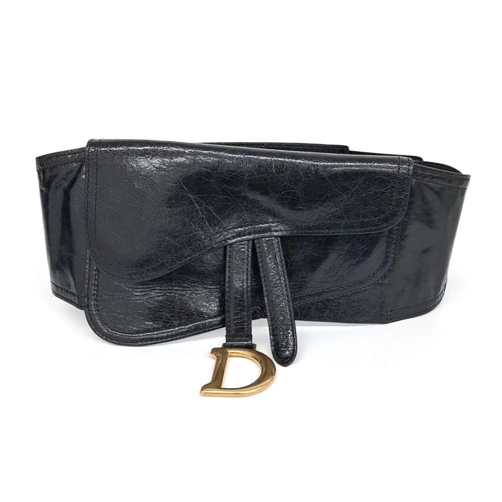 Christian Dior saddle belt