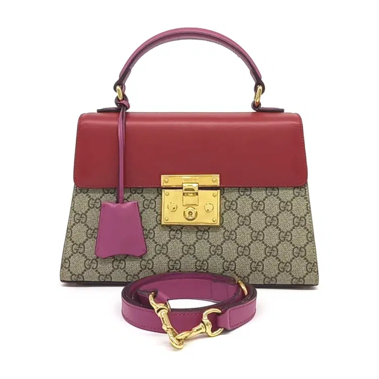 Gucci Padlock Supreme Tote and Shoulder Bag (453188)-Hover-Image