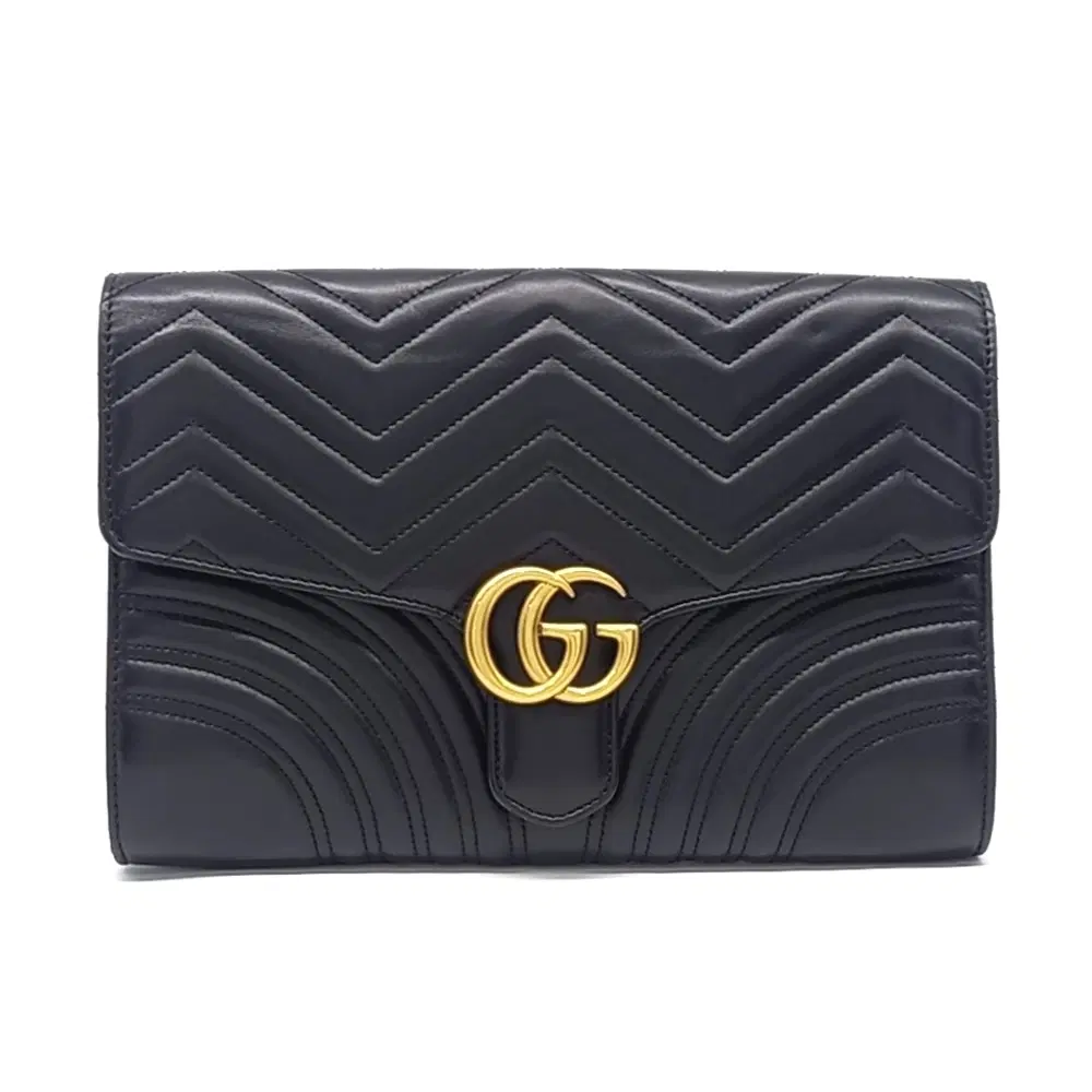 Gucci Marmont Matelassé Clutch (498079)