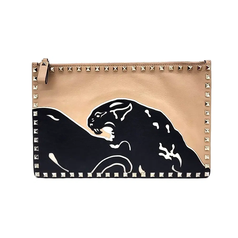 Valentino Rockstud Clutch