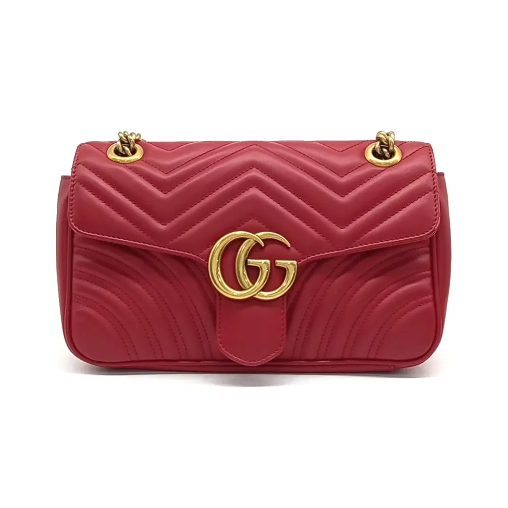 Gucci Marmont Matrasse Shoulder Bag (443497)