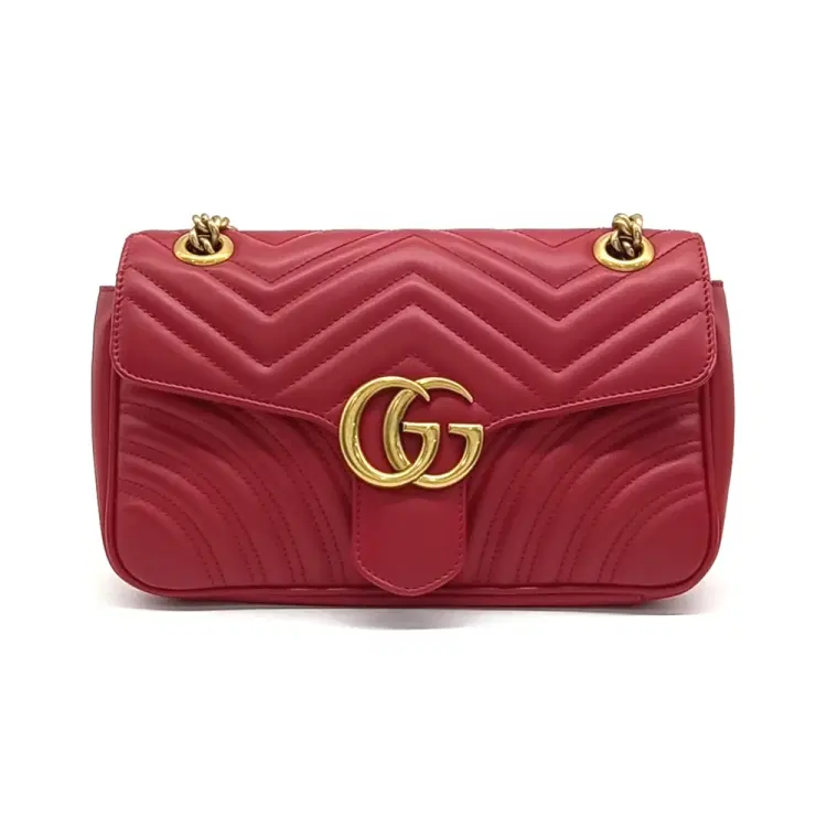 Gucci Marmont Matrasse Shoulder Bag (443497)-Hover-Image