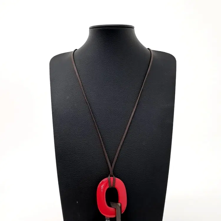 Hermes horn necklace-Hover-Image