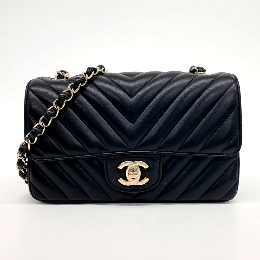 Chanel Chevron Classic New Mini Crossbody Bag