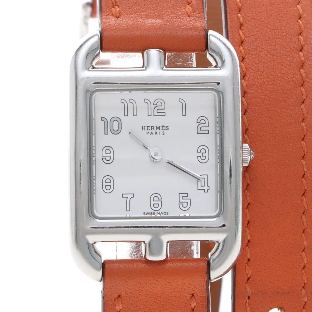 Hermès Cape Cod Two-Strap Steel Watch (Cc1.210A)