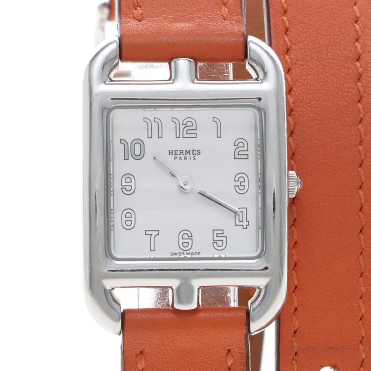 Hermès Cape Cod Two-Strap Steel Watch (Cc1.210A)-Hover-Image