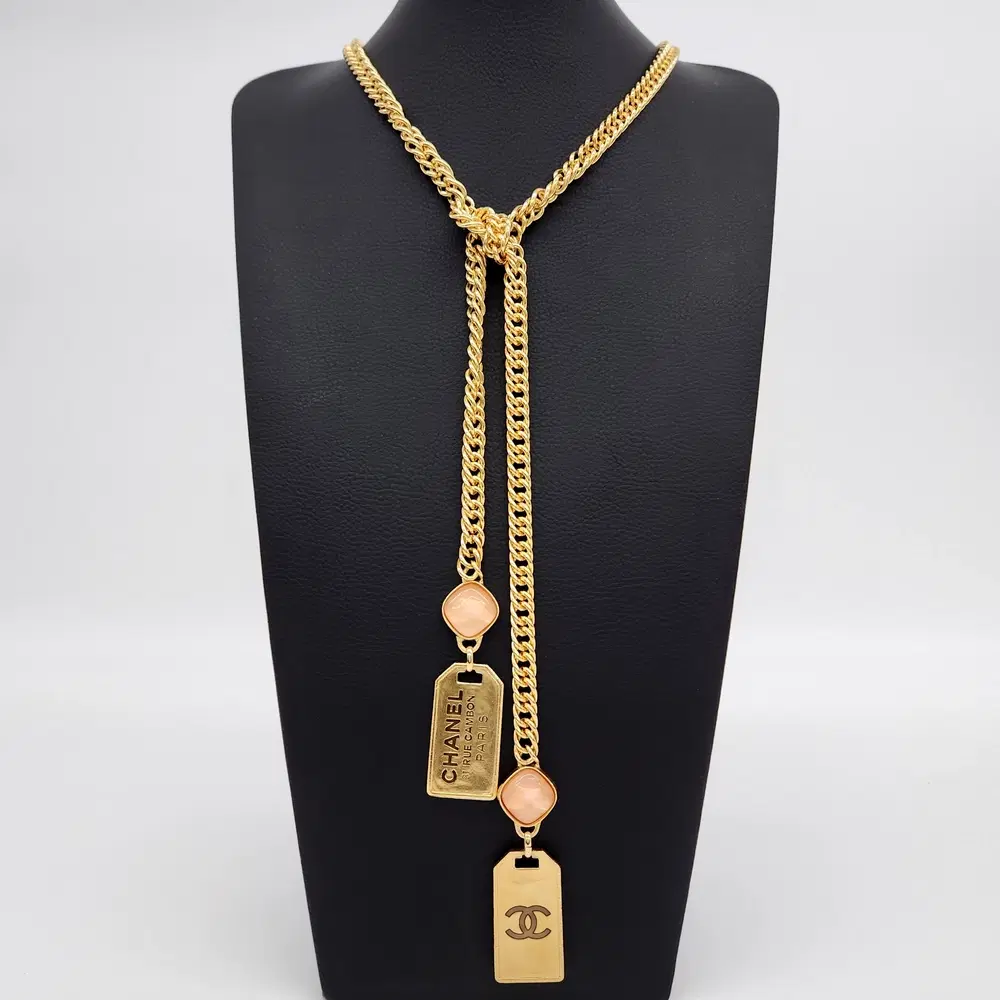 Chanel chain necklace