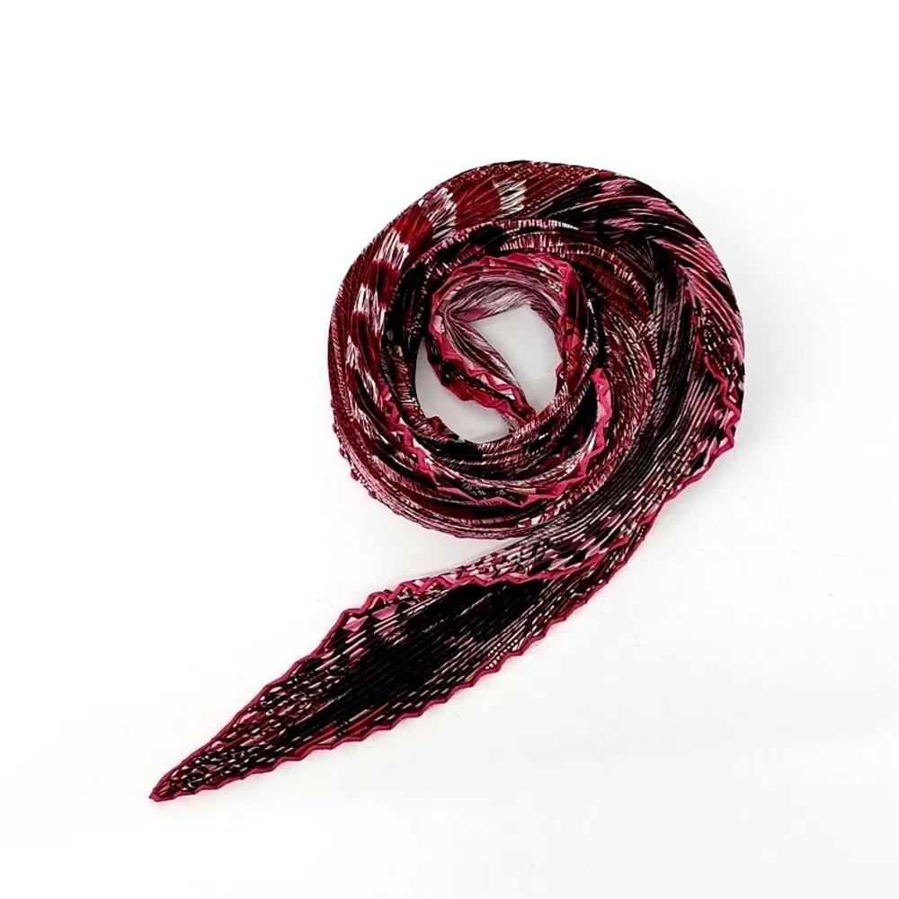 Hermes pleated scarf