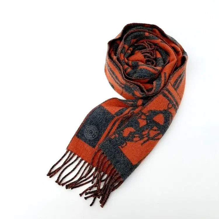 Hermes cashmere muffler-Hover-Image