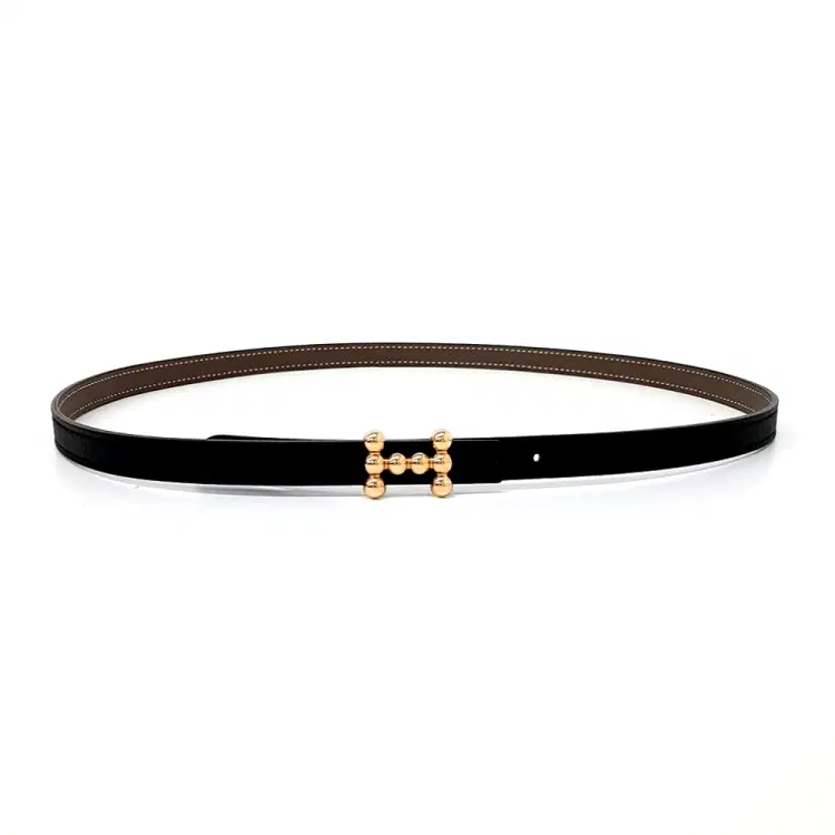 Hermes Bubble Buckle Reversible Belt (B)-Hover-Image