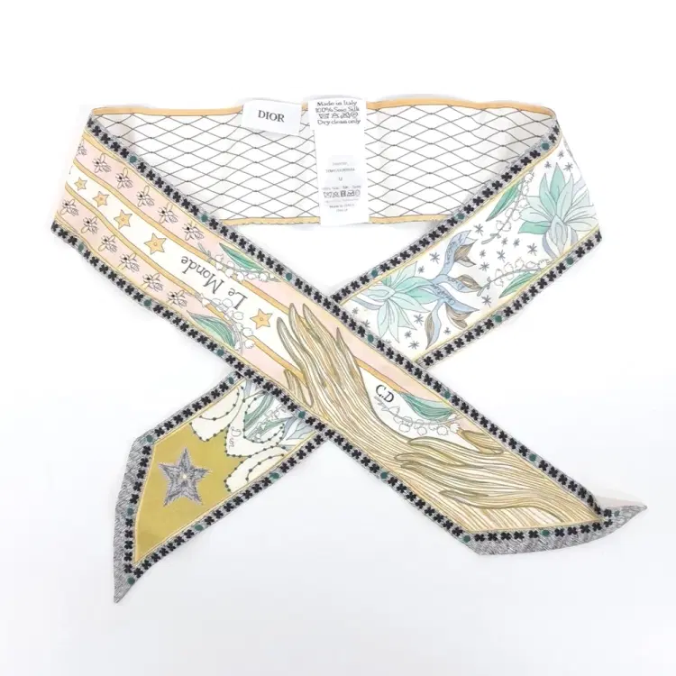 Christian Dior Silk Mitzah-Hover-Image