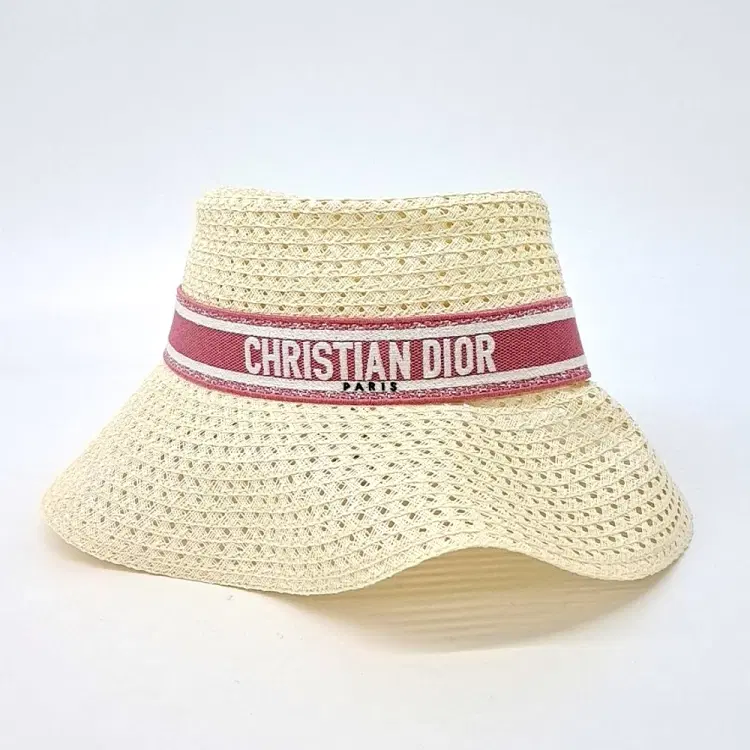 Christian Dior raffia hat-Hover-Image