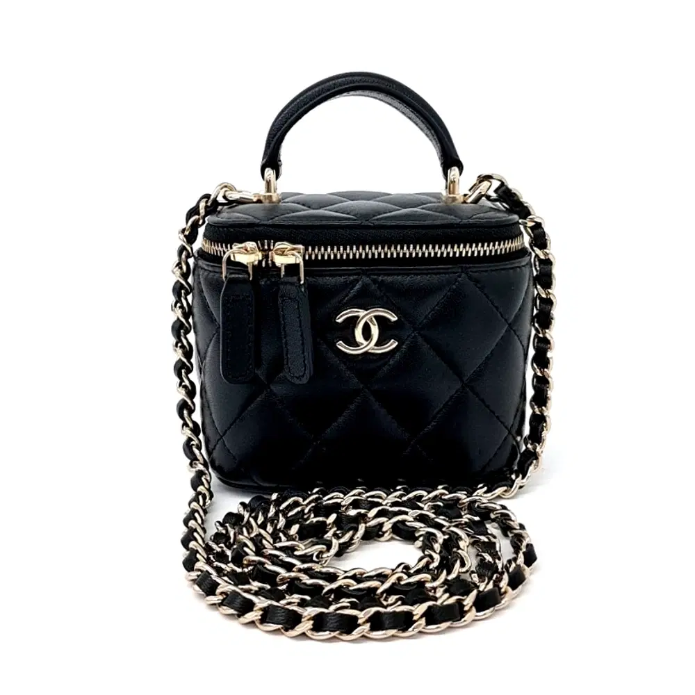 Chanel Vanity Top Handle Mini Crossbody Bag