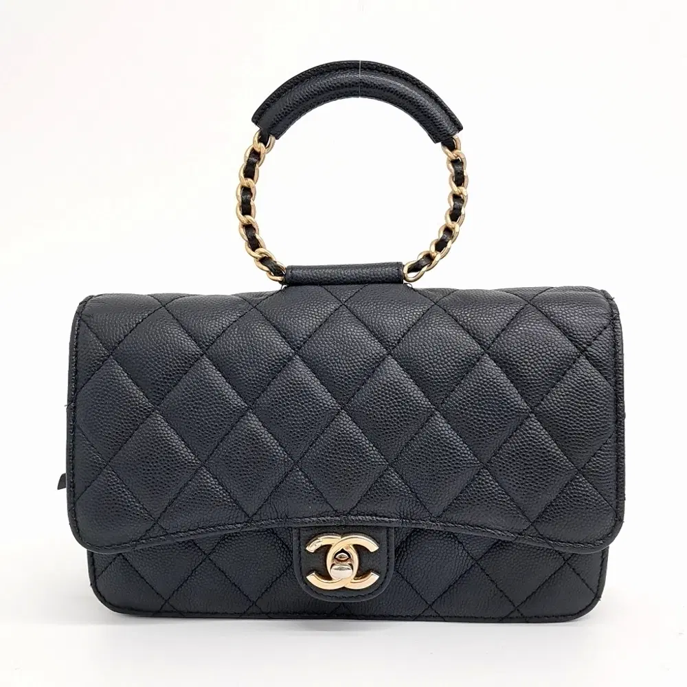 Chanel Caviar Loop WOC Mini Crossbody Bag