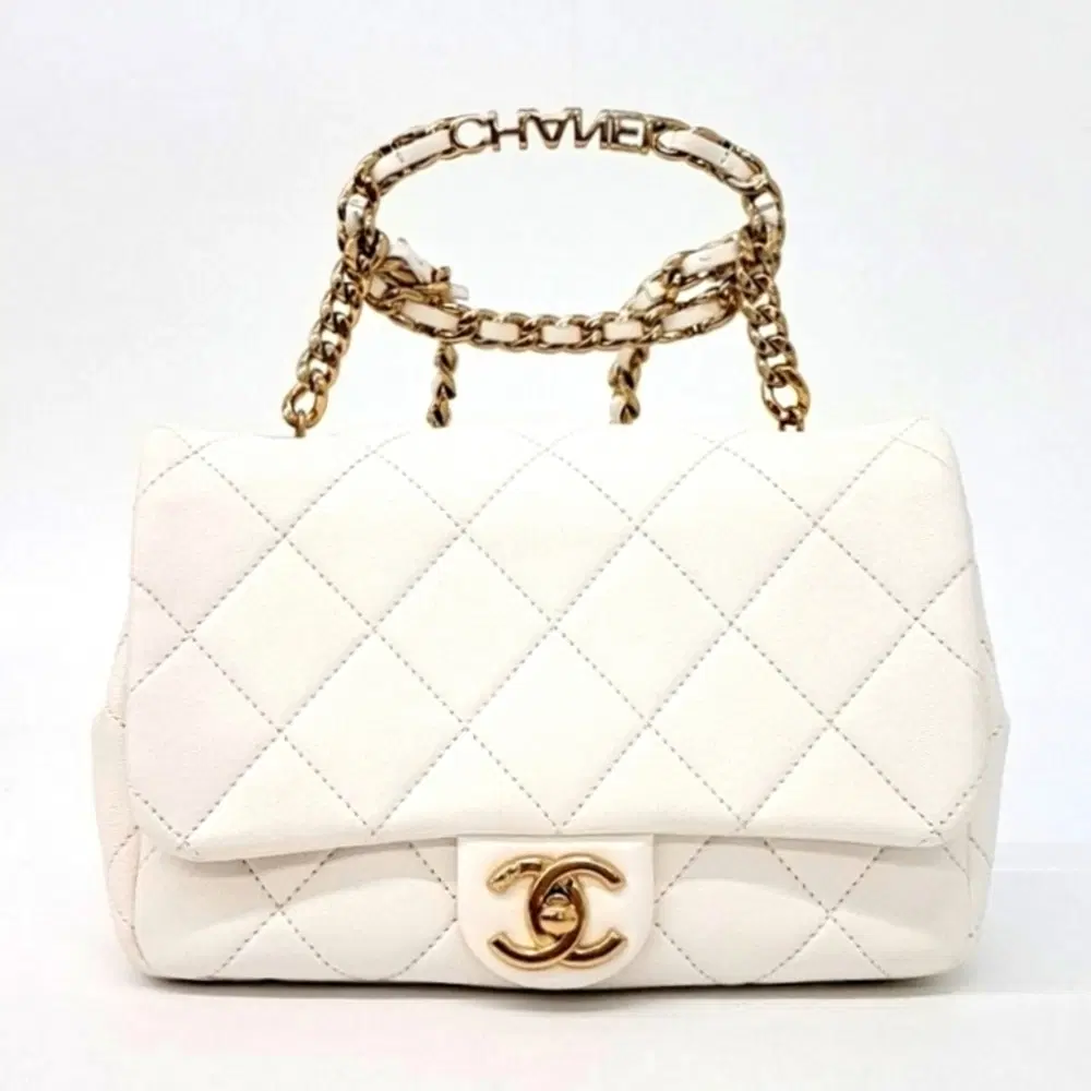 Chanel top-handle crossbody bag